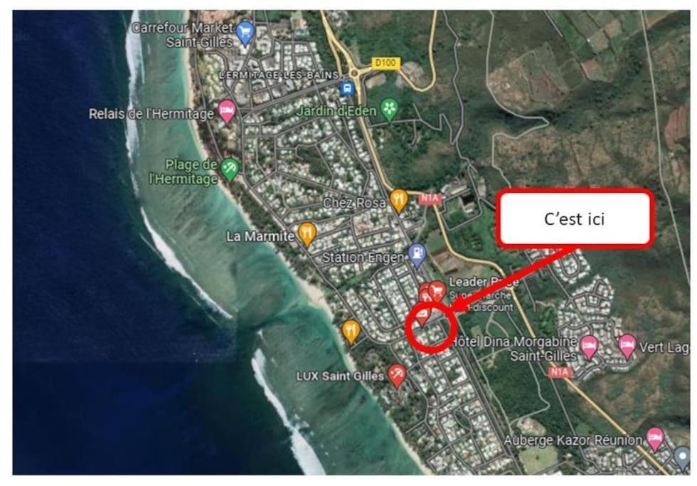 Kazacoco Bungalow A 5 Min A Pieds Du Lagon 拉萨尔勒班 外观 照片